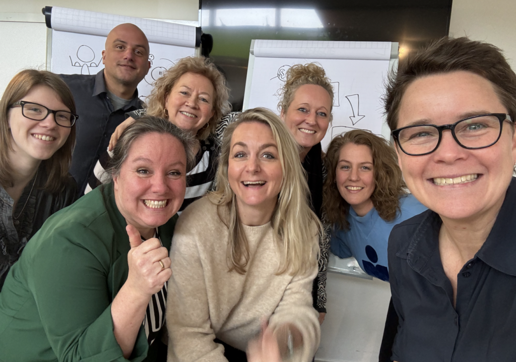 Teamontwikkeling, groei, samenwerking